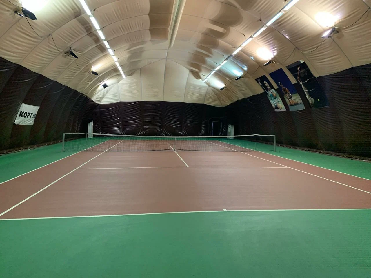 Крытый хард-корт CoolTennis на Бауманской