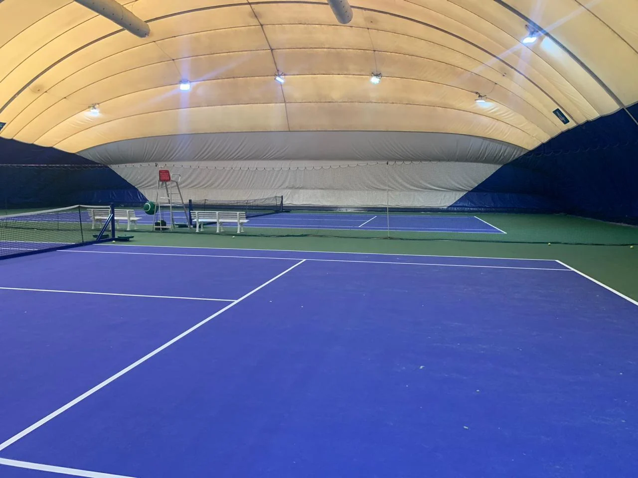 Корт клуба Pro Tennis на Каширском шоссе