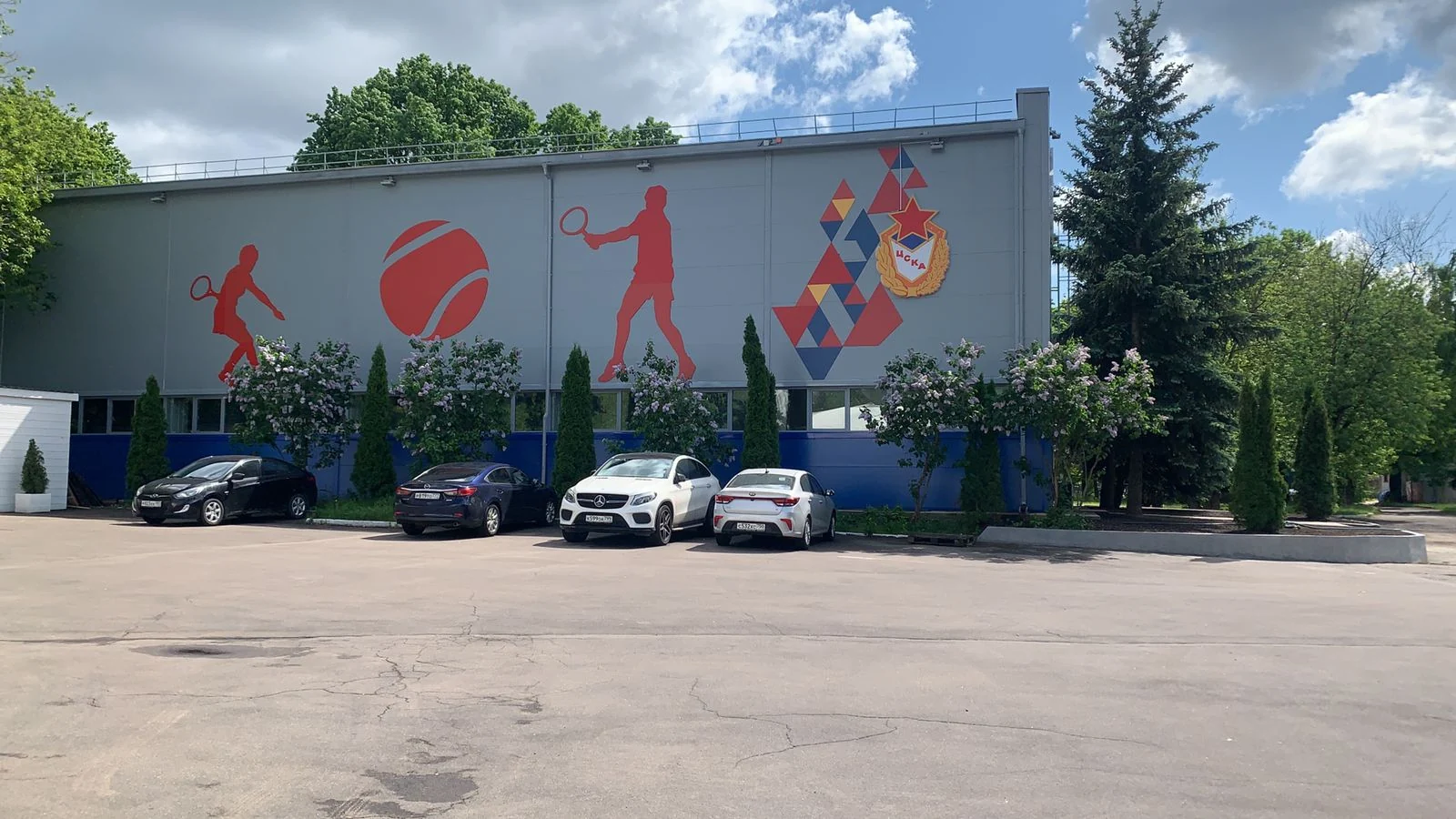 Здание теннисного клуба Tennis Capital на Войковской
